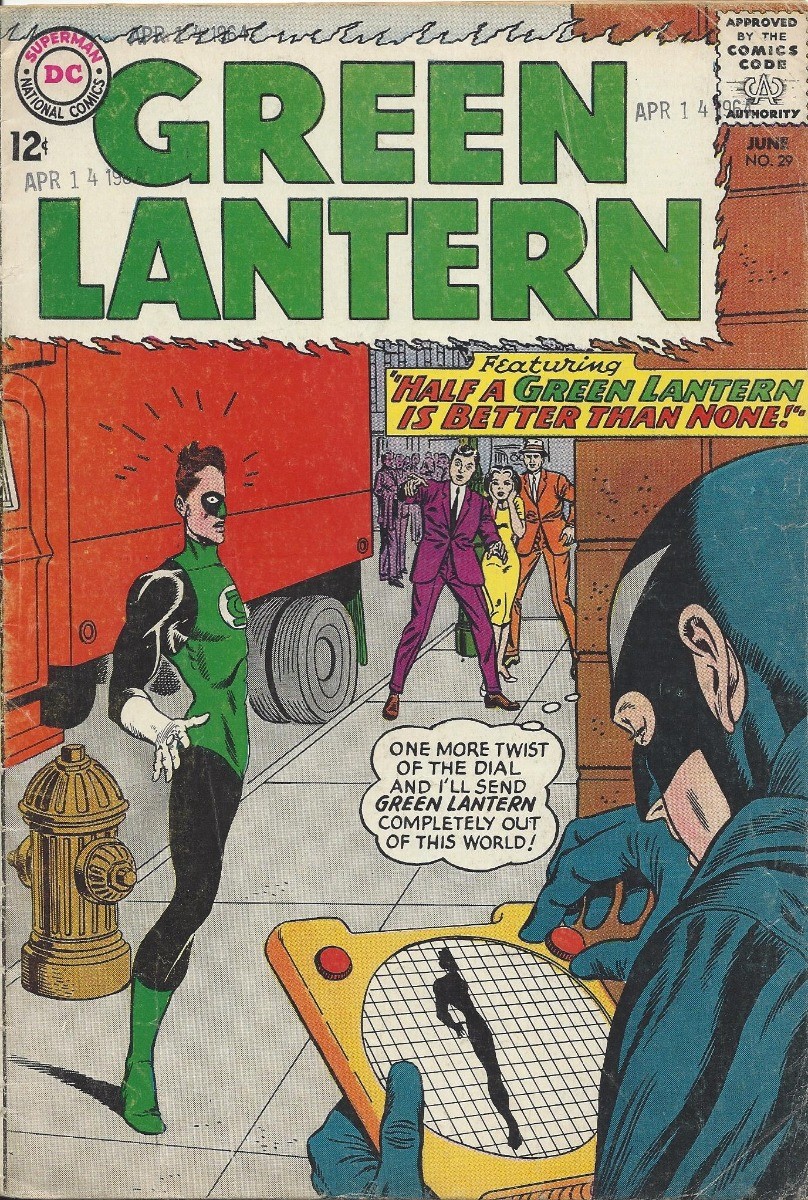 Green Lantern Nummer 29 Dc Comics First Appearance Black Hand William Hand Old School Toys 7294