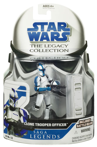 Star Wars Legacy Collection Saga Legends Clone Trooper Officer