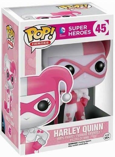Harley Quinn (pink) Pop Vinyl Heroes (Funko) Underground Toys exclusive ...