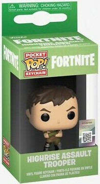 Highrise Assault Trooper (Fortnite) Pocket Pop Keychain (Funko) | Old ...