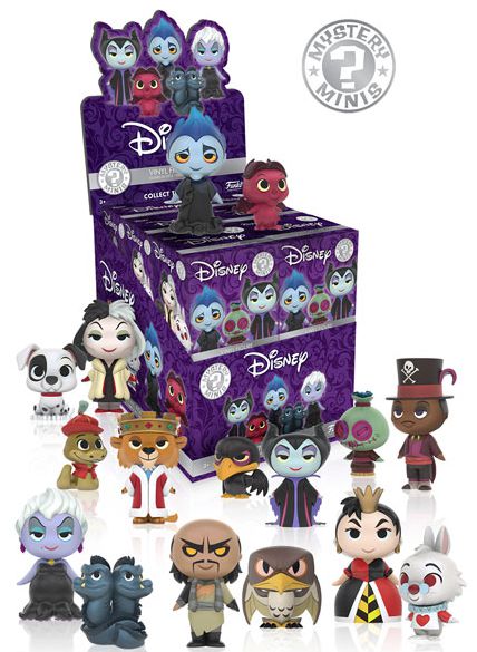 disney villains funko mystery minis