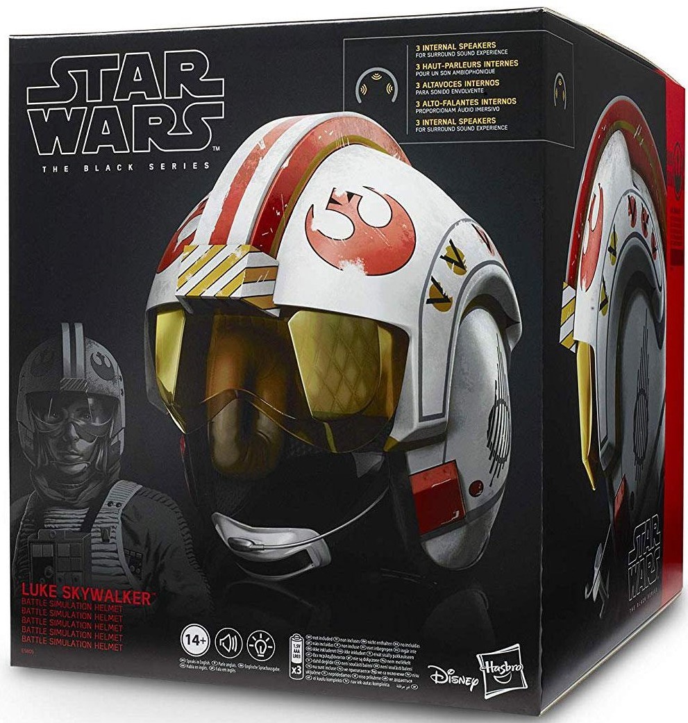 Verpersoonlijking Variant Begroeten Star Wars Luke Skywalker battle simulation helmet electronic life size  helmet the Black Series in doos | Old School Toys