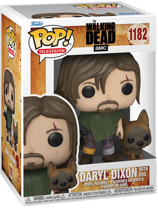 Daryl Dixon with Dog (the Walking Dead) Pop Vinyl Television Series