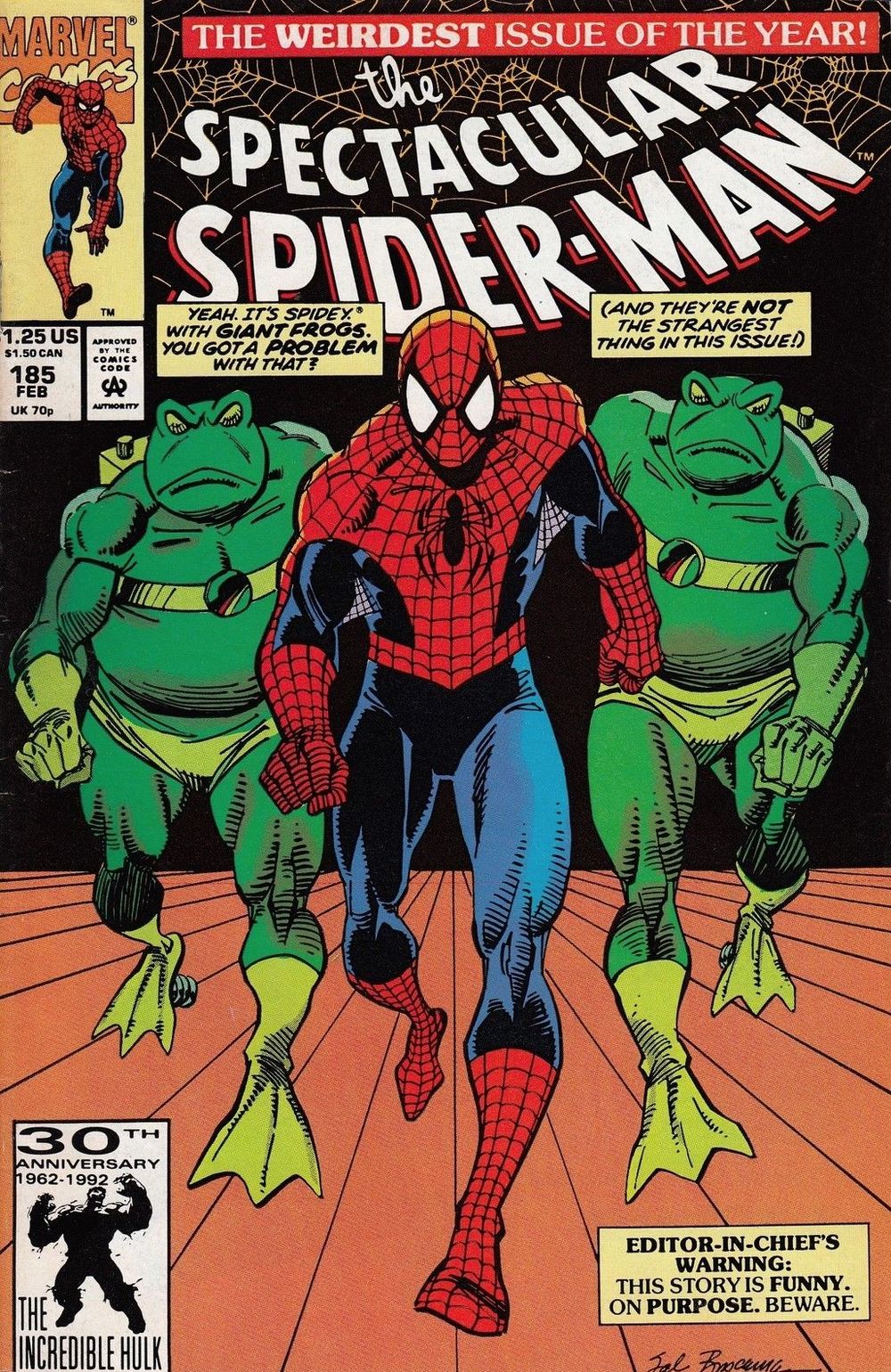 the Spectacular Spider-Man nummer 185 (Marvel Comics) | Old School Toys