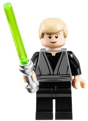 knop Contract Zonder Lego Star Wars figuur Luke Skywalker Jedi Knight (9496) | Old School Toys