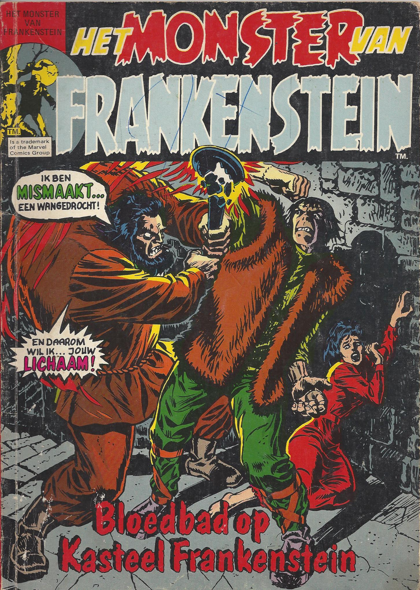 het Monster van Frankenstein nummer 5 (Classics Nederland) | Old School ...