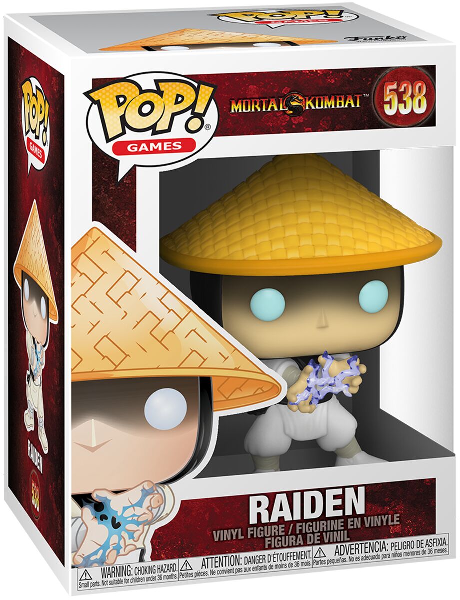 funko pop mortal kombat raiden